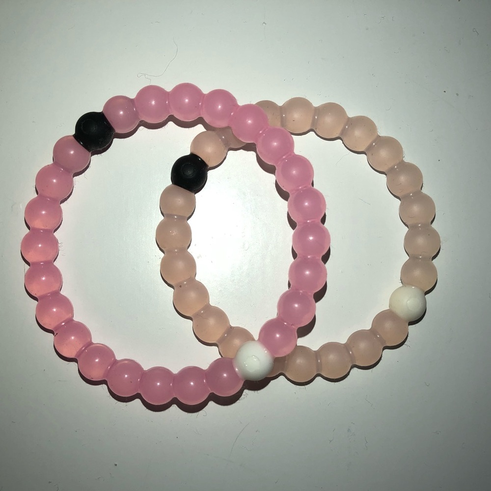2 Lokai bracelets